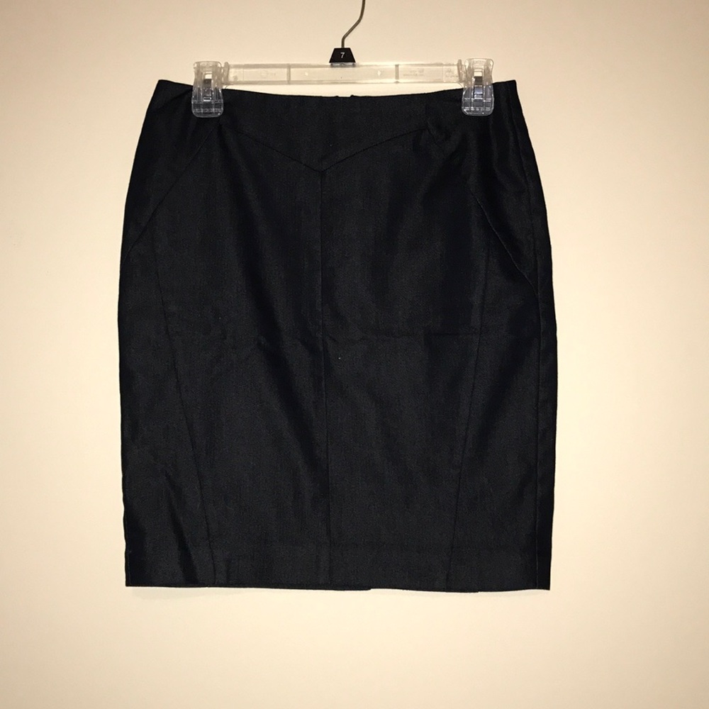 Jean pencil skirt
